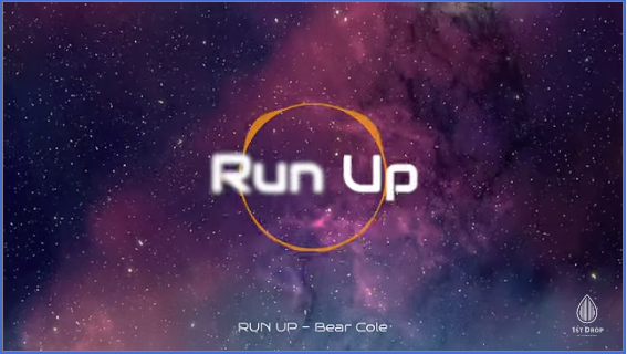 Run Up Lyric Video Cover Bear Cole
